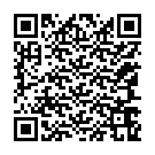 QR-code voor telefoonnummer +12147669909