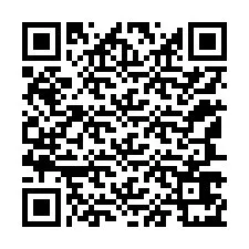 Código QR para número de teléfono +12147671940