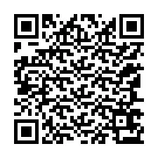 QR-koodi puhelinnumerolle +12147673648