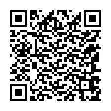 QR-код для номера телефона +12147675216