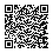 Codice QR per il numero di telefono +12147675988