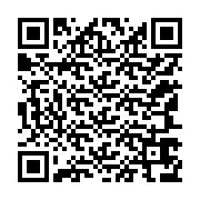 QR-код для номера телефона +12147676804