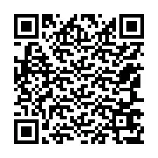 QR-code voor telefoonnummer +12147677307