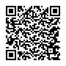 Código QR para número de telefone +12147677766