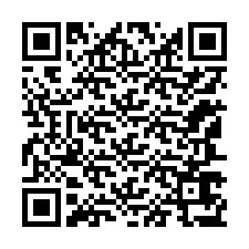 QR код за телефонен номер +12147677955