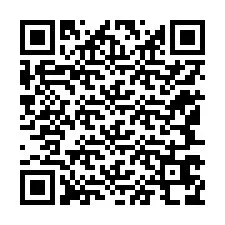 QR Code สำหรับหมายเลขโทรศัพท์ +12147678022