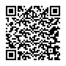 QR Code สำหรับหมายเลขโทรศัพท์ +12147679027