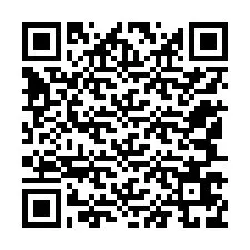 Código QR para número de teléfono +12147679533