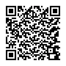 Kode QR untuk nomor Telepon +12147680190