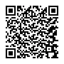 QR kód a telefonszámhoz +12147694233