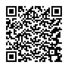 Código QR para número de teléfono +12147694630