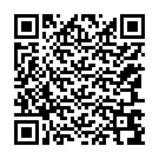 Kode QR untuk nomor Telepon +12147696009