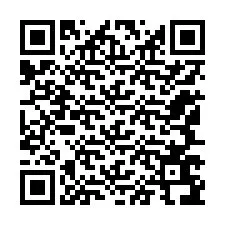 QR-code voor telefoonnummer +12147696727