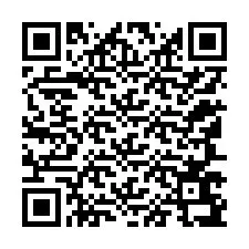 QR-code voor telefoonnummer +12147697718