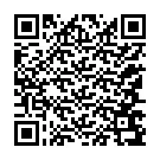 QR код за телефонен номер +12147697778