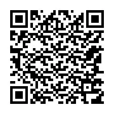 QR-koodi puhelinnumerolle +12147716687