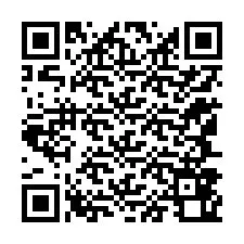 QR Code pour le numéro de téléphone +12147860662