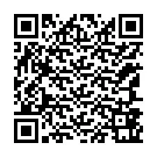 QR-koodi puhelinnumerolle +12147861201