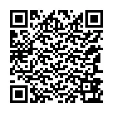 QR-koodi puhelinnumerolle +12147863244