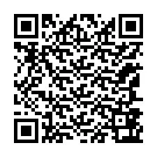 QR kód a telefonszámhoz +12147863245