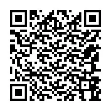 Código QR para número de telefone +12147864207