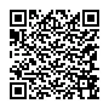 QR kód a telefonszámhoz +12147864612