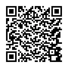 QR-koodi puhelinnumerolle +12147880315