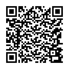 QR Code สำหรับหมายเลขโทรศัพท์ +12147893352