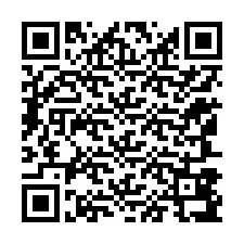 QR-код для номера телефона +12147897012