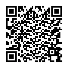 Código QR para número de teléfono +12147898619