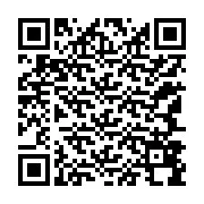 QR-код для номера телефона +12147898620