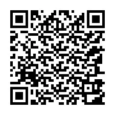 QR Code สำหรับหมายเลขโทรศัพท์ +12147902048