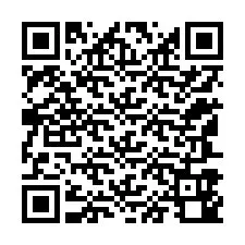 QR kód a telefonszámhoz +12147940054