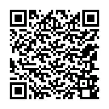 Codice QR per il numero di telefono +12147940257