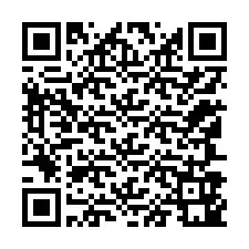 QR-koodi puhelinnumerolle +12147941219