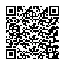 QR-код для номера телефона +12147942003