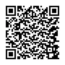 QR-код для номера телефона +12147942238