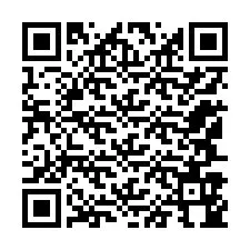 QR Code สำหรับหมายเลขโทรศัพท์ +12147944577