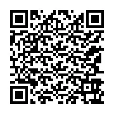 QR Code สำหรับหมายเลขโทรศัพท์ +12147967864