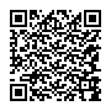 Código QR para número de teléfono +12147984122