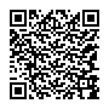 Código QR para número de teléfono +12147984124