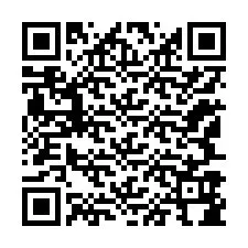 Código QR para número de teléfono +12147984125