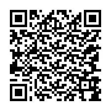 Kode QR untuk nomor Telepon +12147984128