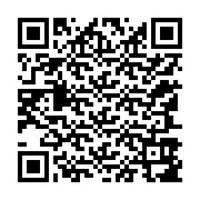 QR Code สำหรับหมายเลขโทรศัพท์ +12147987848