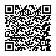 QR Code สำหรับหมายเลขโทรศัพท์ +12147989575