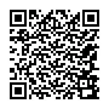 Código QR para número de teléfono +12147992717