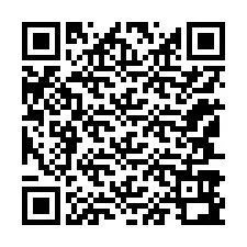 QR-код для номера телефона +12147992875