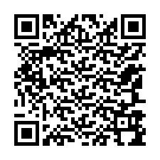 QR kód a telefonszámhoz +12147994107