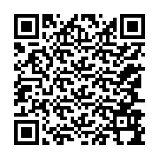 Código QR para número de teléfono +12147994769