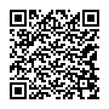 電話番号のQRコード +12148074135